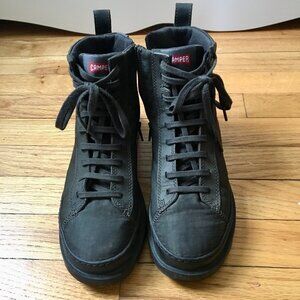 Gray Camper boots, like new!